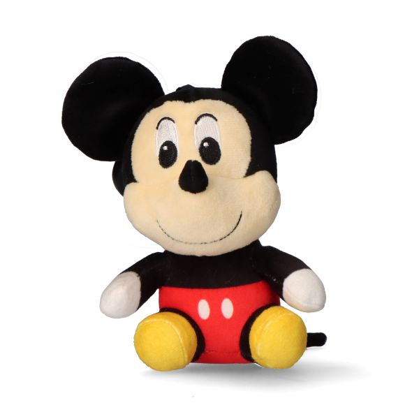 (Mis 0) DISNEY Mickey – Portachiavi Peluche 12cm c/Bagclip…x12…x24